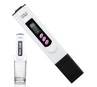 TDS Meter Digital Water Tester Quality Meter LCD Pen with 0-9990 PPM Measurement Range 2% Reading Accuracy Portable for Swimming Pools Household Tap Drinking Water Aquarium Aquaculture Hospitals
