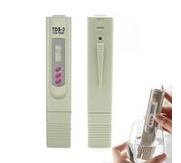 TDS Meter Digital Water Tester - TDS Meter with LCD Display, Water Tester for 0-9990 PPM, 2% Accuracy, Portable Water Quality Meter for Drinking Water, Aquarium, Swimming Pools, Hydroponics, and More