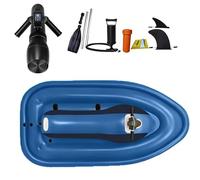 TDSYOCG 2-Person Inflatable Jet Boat with 500W/700W Brushless Electric Motor, Foldable Motorized Inflatable Boat, 330lb Capacity Ride-on Water Scooter for Adults, Lake & Pool Toys