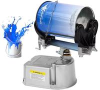 TDSYOCG Pneumatic Paint Stirrer and Mixer, 1-5L Compressor Powered Paint Shaker, 500 Times/min Vibration, for Paint, Ink, and Nail Polish, with Adjustable Clamp