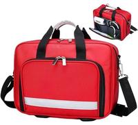 TDXNFGU First Aid Bag Empty, Camping First Aid Kit Empty Bag Waterproof Medical Bag Medical Storage Bag with Shoulder Strap Multi-function Travel Suit