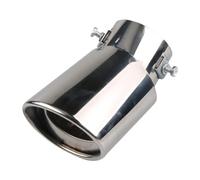 TDXWFBH Car Exhaust Pipe, for Kia Ceed 2006-2018 2019 2020 2021 2022 2025 2026 Exhaust Muffler Tip Pipe Stainless Steel Car Rear Tail Single Outlet End Tailpipe Tube Bend,A