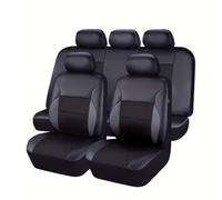 TDXWFBH Car Seat Covers Full Set for Dodge Caliber Hatchback 2006-2011, 5 Seat Comfortable and Breathable Protector Front Rear Back Seat Covers Accessories,A