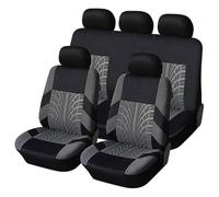 TDXWFBH Car Seat Covers Full Set for Nissan Pixo 2009-2013, 5 Seat Comfortable and Breathable Protector Front Rear Back Seat Covers Accessories