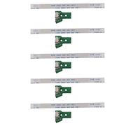 Tdyatocept 5X USB Charging Port Socket Board -055 5TH V5 12 Pin Cable