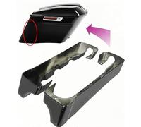 TDZ ABS 4" Inch Hard SaddleBag Extensions Fits for 2014-2023 Harley Davidson Touring Street Glide/Road King/Electra Glide/Road Glide/Ultra Limited/Special/CVO