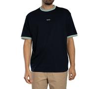 Boss Blocks Short Sleeve T-shirt Blue XL Men