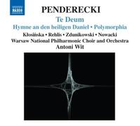 Te Deum Polymorphia Polish Requiem Chaconne by Penderecki, K. (2007) Audio CD