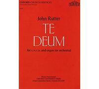 Te Deum: Vocal score