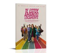 Te Estoy Amando Locamente (2023), De Alejandro Marín Poster; Room Aesthetics, Canvas Oil Painting, Album/movie Poster Hanging Picture
