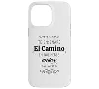 Te haré entender, y te enseñaré el camino en que debes andar Case for iPhone 14 Pro Max