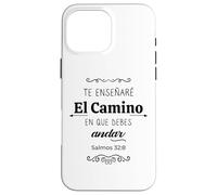 Te haré entender, y te enseñaré el camino en que debes andar Case for iPhone 16 Pro Max