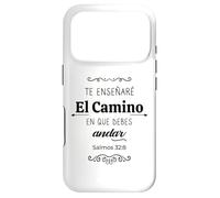 Te haré entender, y te enseñaré el camino en que debes andar Case for iPhone 17 Pro