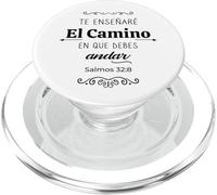 Te haré entender, y te enseñaré el camino en que debes andar PopSockets PopGrip for MagSafe