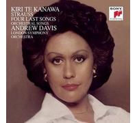 TE KANAWA,KIRI/LSO/DAVIS,ANDREW - FOUR LAST SONGS CD NEW STRAUSS,RICHARD