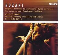 Te Kanawa, Kiri - Mozart - Vespers / Kyrie / Ave verum Corpus / Exsultate Jubilate