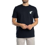 Te Movement Back Graphic T-Shirt Dark Blue S