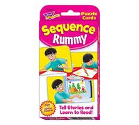 TE Sequence Rummy Challenge Flash Cards - Educational Learning Fun For The Classroom Or At Home