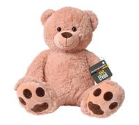 TE-Trend XXL Teddy Bear 100 cm - Cute Giant Teddy for Cuddly Hours - Brown Teddy Bear - Plush Toy XXL for Memorable Gift Moments - Plush Bear - Giant Bear for Children and Adults