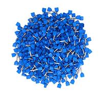 TE7508 Insulated Crimping Wire Terminal Connectors | 1000Pcs Ferrule Set for 2 x 0.75mm² Wires | Secure Electrical Connections for Equipment/Machinery/Home Appliances
