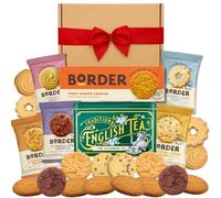 Tea and Biscuits Gift Set - 40 Tea Bags in a Tin and Border Biscuits | English afternoon tea in a keepsake tin with a variety of biscuits - a ready-to-gift treat for tea lovers