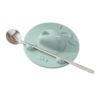 Tea Bag Holder For Mug - 3 Pack Cat Shaped Silicone Cup Covers | 4 Inch Silicone Tea Bag Squeezer | Secures And Squeezes Teas Bags, Keeps Drinks Warm And Dust Free, For Office, Home Mugs
