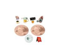 Tea Bag Mug Topper,2PC Cute Cat-Designed Cup Silicone Cup Covers,4In Silicone Tea Bag Holder & Squeezer with TeaBag Holder Mug Lid,Dishwasher Safe,for Coffee Milk Teas