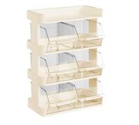 Tea Bag Organiser, Tea Bag Shelf Organiser, Multilayer Tea Bag Holder with Large Capacity, Robust, Heavy Duty Desk Storage Station for Coffee Lovers for Snacks and