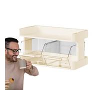 Tea Bag Organizer - Storage Plant on Shelf, Countertop Stand Holder | Multi-layer Large Capacity Station for Dormitory Class Library