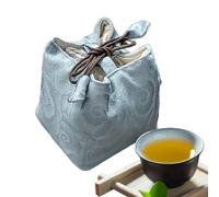Tea Bag Storage | Aesthetic Cloth Drawstring Pouch,Tea Holder Tool Storage Organizer - for Women Home Office Outdoor Travel Vacation Camping Picnic Road Trip