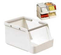 Tea Bag Storage Organizer,Stackable Kitchen Sugar Pack Organization,Tea Station Organizer | for Drawer Pantry Kitchen Cabinet Counter Shelf Countertops