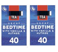 Tea Bags Decaf Bedtime Brew 40 Tea Bags 100g (2 Pack) | NIGHT FURY