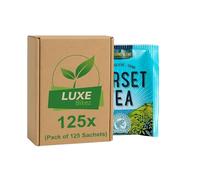 Tea Bags Sachets Envelopes - Sunshine Blend - Golden Black Tea (Portion) - Compatible with Dorset Tea By Luxe Bitez (Pack of 125)