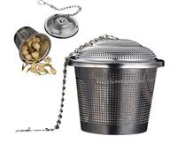 Tea Ball Infuser | Stainless Steel Household Seasoning Ball,Tea Filter Basket, Dishwasher Safe Cooking Supplies for Kitchen