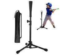 Tea Ball Stand | Kids Baseball T-Shirt | With Pocket, Height Adjustable Tripod, Beginner Friendly Portable Softball Trainer for Kids Ages 3-8, Competition Game Batting Cage