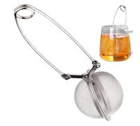 Tea Ball Strainers - Tea Ball With Long Handles, Stainless Steel Strainer, Leak Resistant Diffuser | 6.1 Inch, Reusable Fine Mesh Interval Diffuser For Loose Leaf Brewing, 1*Pcs