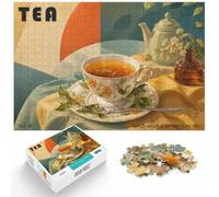 Tea Bauhaus Teatime Kitchen 1000 Piece Jigsaw, 1000pcs (52x38cm)