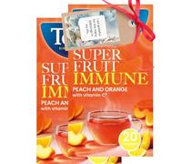 Tea Bundle With Peach And Orange Super Fruit Immune With Vitamin C (2 Pack) - By Oerich Gift