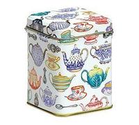 Tea Caddy - Small Square 100gm - TEAPOTS DESIGN - 9.5cm
