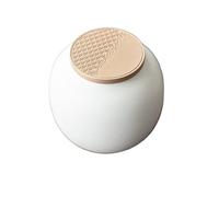 Tea Can Portable Loose Tea Storage Jar Small Ceramic Sealed Jar Chinese Tea Set Tea Jar Kitchen Storage Container Jar Storage Container(C)