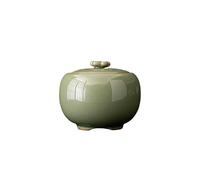 Tea Canisters for Loose Tea Ceramic Tea Caddy Small Sealed Storage Household Portable Mini