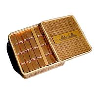 Tea Coffee Sugar Canisters Bamboo Woven Tea Box Pattern Brick Tea Box for Puer Tea Empty Gift Storage Box Party Decoration, GYDHJSSJ