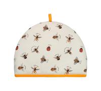 Tea Cosy Teapot Cover Warmer for Small Medium Large Tea Pot Cosies 2 cup Insulated Novelty 35x27x3 cm Large Funny Gift Birthday Christmas Kitchen Home Gift Bumble Bees Social
