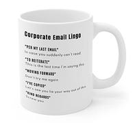 Tea Cup Gag for Coworkers Per My Last Email Porcelain Mug Mom 330ml
