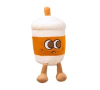 Tea Cup Plush, Cute Coffee Mugs Toy, Ultra Soft Comfort Cushion Pillow, Cozy Relaxation Figure, Giftable Stuffed Toys for Birthday, Bedrooms, Living Room, Bed, 23.1/16.7/11.9 Inches