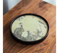 Tea Cup Sets Chinese Style Tea Mat Quick Drying Water Absorbing Pottery Tray Kung Fu Coaster Ceremony Table Set Accessories Afternoon Tea Set(C)