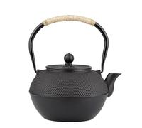 Tea Cup Sets for Boiling Water Oolong Tea 600/800/1200ML Iron Pot with Stainless Steel Infuser Cast Teapot Kettle Afternoon Tea Set(Type-C)
