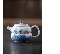 Tea Cup Sets Handmade Ceramic Teapots Hand-Painted Flower Porcelain Tea Pot Household Kettle Travel Set 110ml Small Capacity Afternoon Tea Set(Type-E)