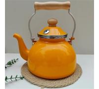Tea Cup Sets Household Milk Tea Pot Electromagnetic Gas Open Fire Universal 2.5L Elegant Teapot Thickened Enamel Whistling Kettle Water Afternoon Tea Set(Type-B)