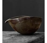 Tea Cup Sets Japanese Matcha Mixing Bowl Coarse Pottery Chawan Tea Set Accessories Kitchen Tools Whisk Ceramic Afternoon Tea Set(E)